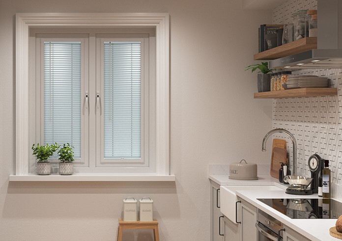 Venetian, Pale Grey - Perfect Fit Blind - Image 5